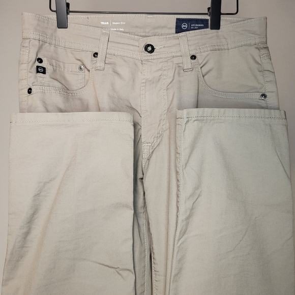 AG Adriano Goldschmied Tellis Modern Slim Khakis size 31x34 - Picture 3 of 9